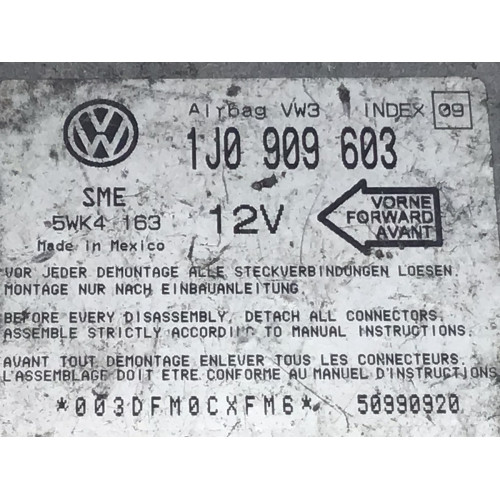 Volkswagen Golf 4 Airbag Beyni 1J0909603 5WK4163