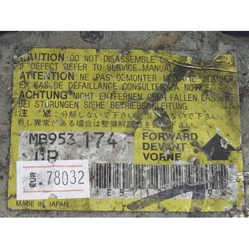 Mitsubishi Lancer Evo Airbag Beyni MB953174