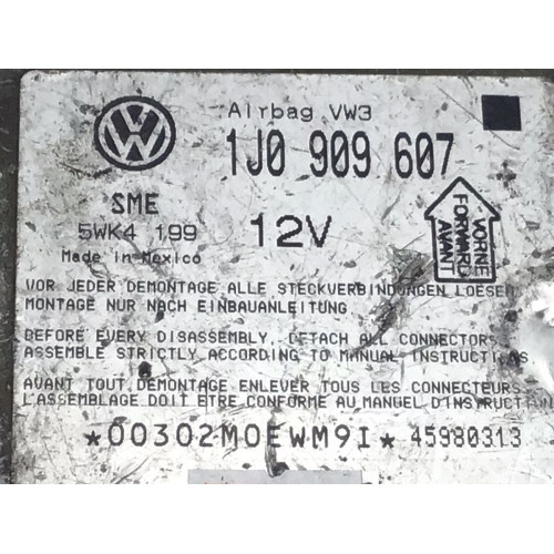 Volkswagen Passat Airbag Beyni 1J0909607 5WK4199