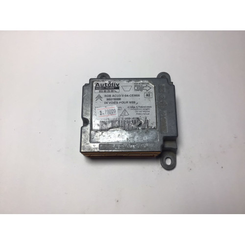 Peugeot Partner Citroen Berlingo Airbag Beyni 603602500 9653190880