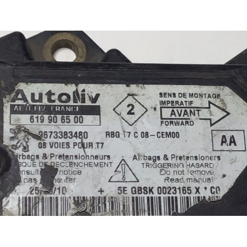 Peugeot 308 Airbag Beyni 619906500 9673383480