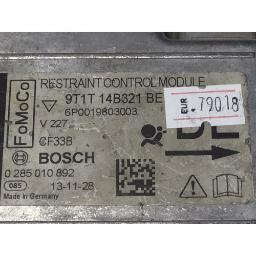 Ford Tourneo Connect Airbag Beyni 9T1T-14B321-BE 0285010892