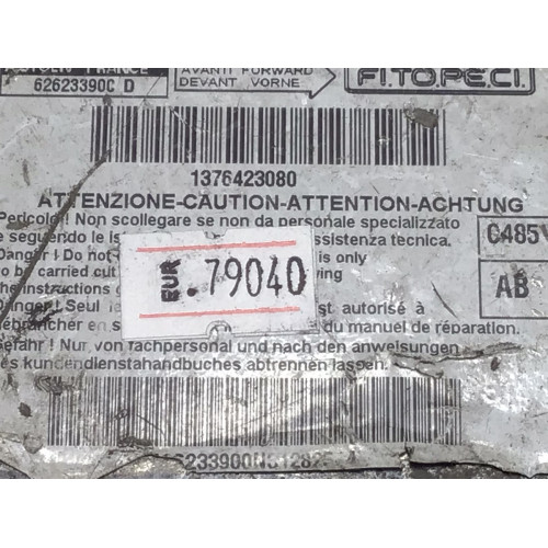Fiat Fiorino Peugeot Bipper Airbag Beyni 626233900D 1376423080