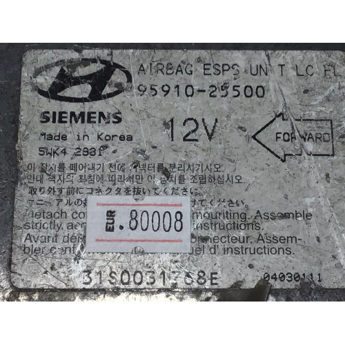 Hyundai Accent Airbag Beyni 95910-25500 5WK42931