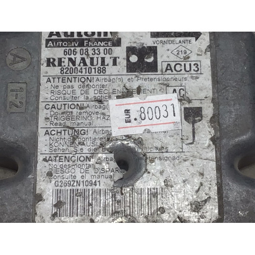 Renault Kangoo 2 Airbag Beyni 8200410188 606083300
