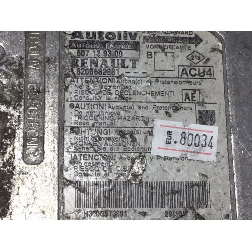 Renault Megane 2 Airbag Beyni 8200682381 607139300