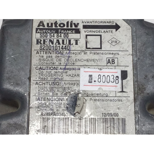 Renault Megane Airbag Beyni 8200101440 550548400