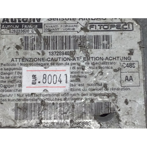 Fiat Fiorino Peugeot Bipper Airbag Beyni 626233600C 1372894080