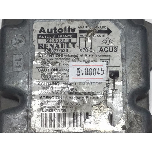 Renault Master Airbag Beyni 602998200 8200272530