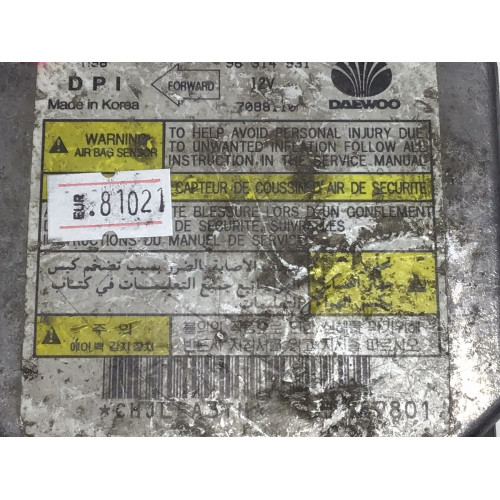 Daewoo Matiz Airbag Beyni 7088110 96314931