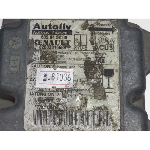 Renault Master 2 Airbag Beyni 605045200 8200381668A