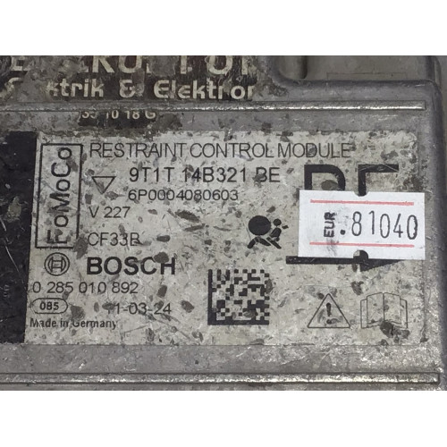 Ford Tourneo Connect Airbag Beyni 9T1T-14B321-BE 0285010892