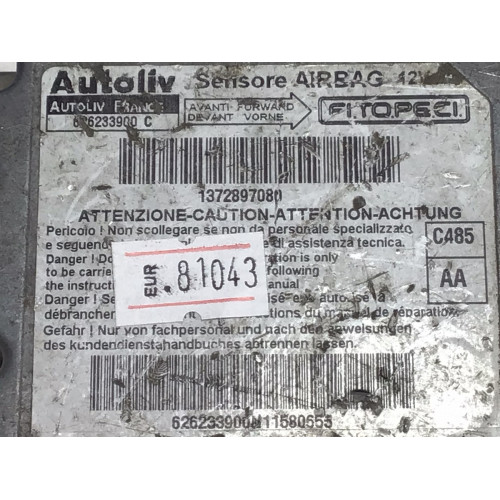 Fiat Fiorino Peugeot Bipper Airbag Beyni 1372897080 626233900C