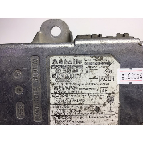 Renault Megane 2 Airbag Beyni 8200682381 607139300