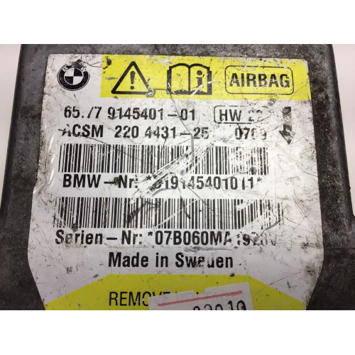 BMW E60 E61 Airbag Beyni 65.7791454-01 2204431-25