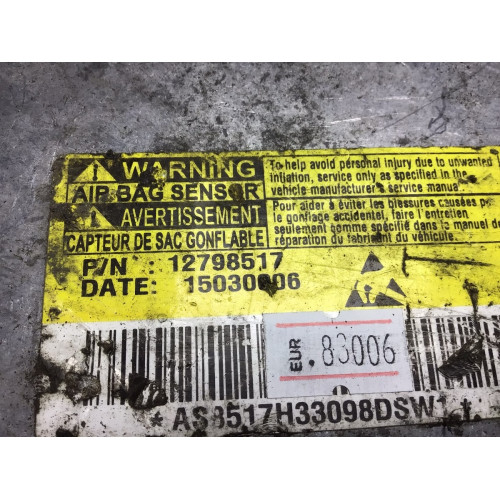 Saab 9-3 Airbag Beyni 12798517
