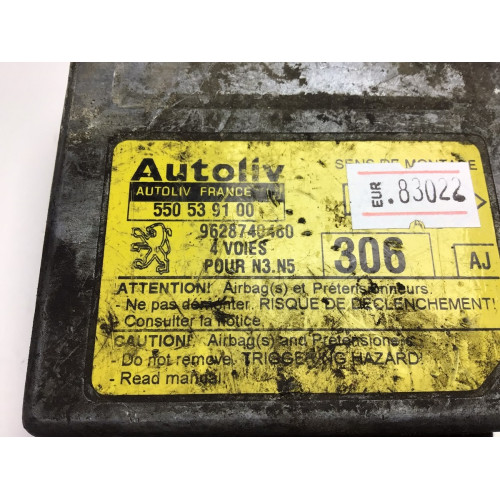 Peugeot 306 Airbag Beyni 9628740480 550539100