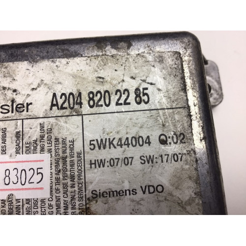 Mercedes W204 Airbag Beyni A2048202285 5WK44004