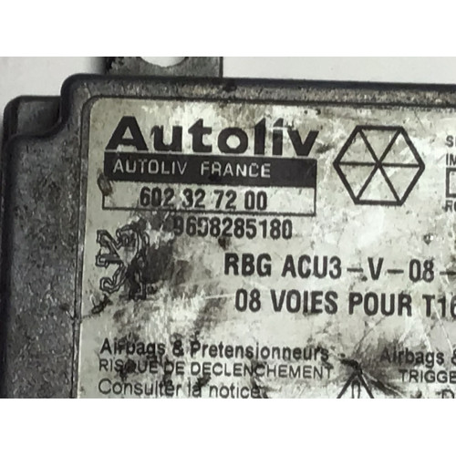 Peugeot 206 Airbag Beyni 602327200 9658285180