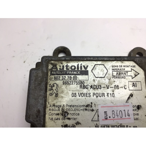 Peugeot 206 Airbag Beyni 9652275580 602327000