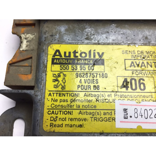 Peugeot 406 Airbag Beyni 9628757180 550539500