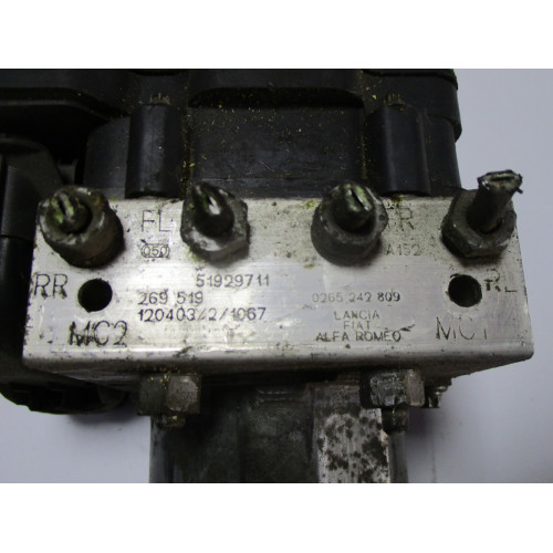 Lancia Ypsilon ABS Beyni 51929711 0265242809 0265956009
