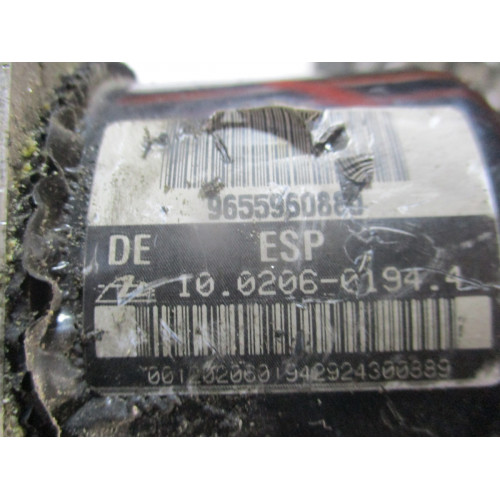 Peugeot 206 ABS Beyni 10.0960-1150.3 9655960880 10.0206-0194.4 