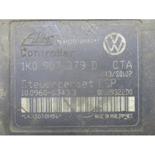 Volkswagen Golf Audi A3 Touran ABS Beyni 1K0907379D 10.0960-0343.3 1K0614517B 