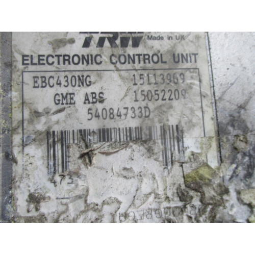 Opel Vectra C ABS Beyni 15113909 15052209 54084733D 12773671 15052209