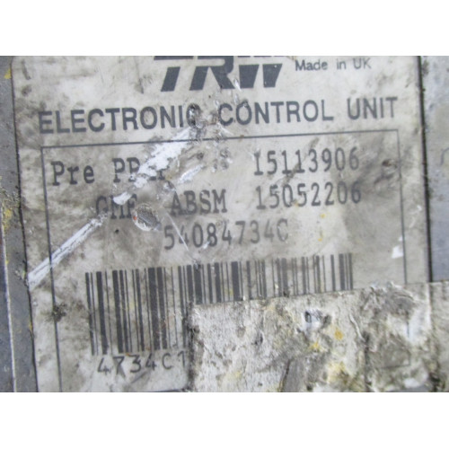Opel Vectra C ABS Beyni 15113906 15052206 54084734C 13191183 15052206