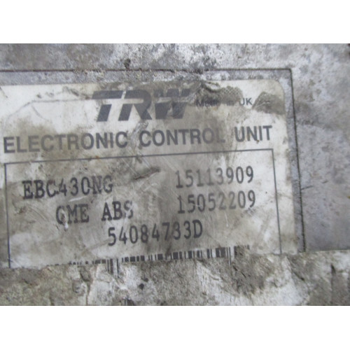 Opel Vectra C ABS Beyni 15113909 15052209 54084733D 12773671 15052209