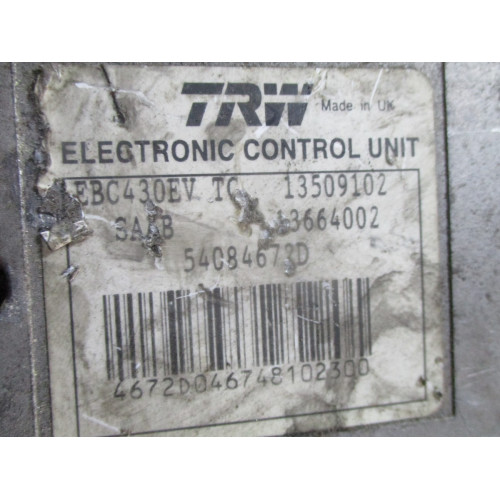 Saab 9-3 ABS Beyni 13509102 13664002 54084672D 12789522 13664002