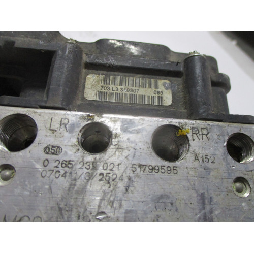 Fiat Panda ABS Beyni 0265800673 0265232021 51799595