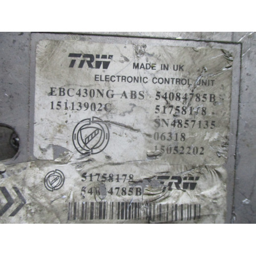 Fiat Lancia ABS Beyni 15113902C 51758178  54084785B