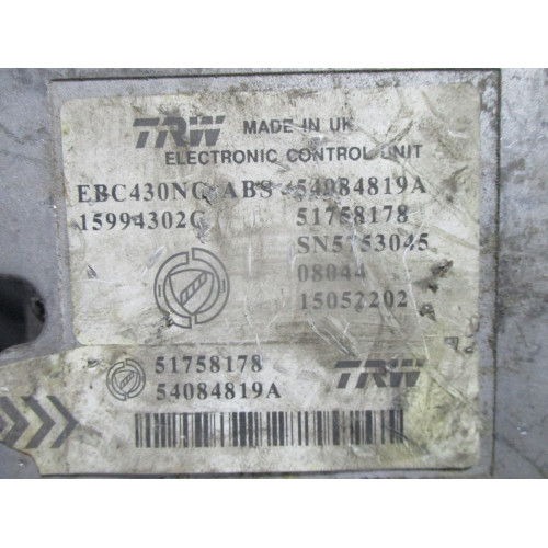 Fiat Lancia ABS Beyni 5643425 15994302C 51758178  54084819A