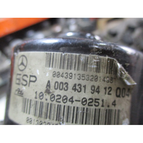 Mercedes C-Class ABS Beyni 10.0925-1500.3 A0034319412 10.0204-0251.4
