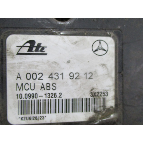 Mercedes W202 C180 W210 ABS Beyni 10.0990-1326.2 10.0204-0013.4 A002 431 92 12