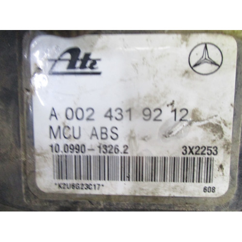 Mercedes W202 C180 W210 ABS Beyni 10.0990-1326.2 10.0204-0013.4 A002 431 92 12