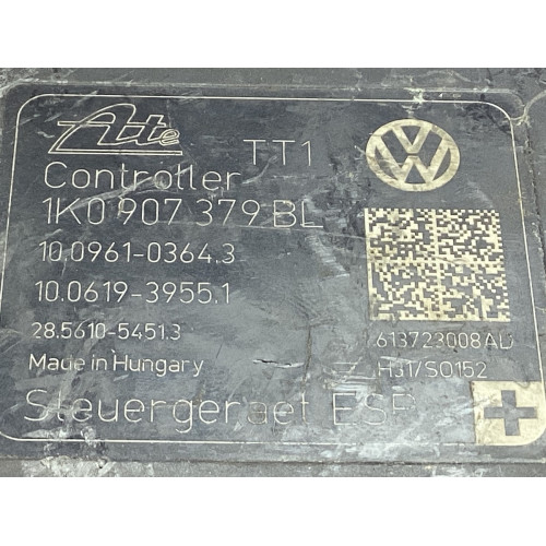 Volkswagen Seat Skoda Audi ABS Beyni 1K0907379BL 1K0614517DP 10.0961-0364.3 10.0619-3955.1 kırık var