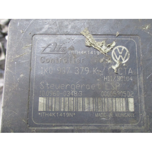 Volkswagen Golf Audi A3 Seat Leon Skoda Octavia ABS Beyni 1K0907379K 10.0960-0348.3 1K0614517H 10.0206-0106.4