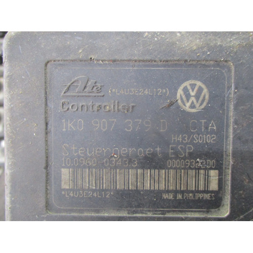 Volkswagen Golf Audi A3 Touran ABS Beyni 1K0907379D 10.0960-0343.3 1K0614517B 