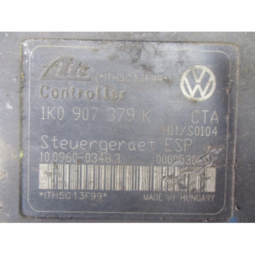 Volkswagen Golf Audi A3 Seat Leon Skoda Octavia ABS Beyni 1K0907379K 10.0960-0348.3 1K0614517H 10.0206-0106.4