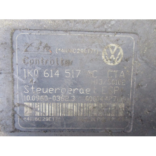 Volkswagen Golf Audi A3 Touran ABS Beyni 1K0614517AC 10.0960-0362.3 1K0614517AC 10.0206-0222.4