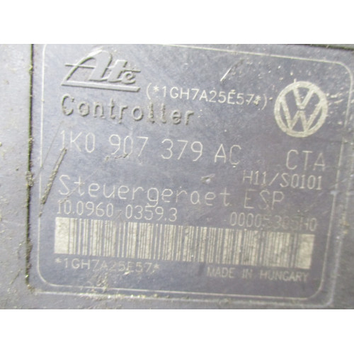 Volkswagen Golf 4 Bora Audi A3 Seat Leon Skoda Octavia ABS Beyni 1K0907379AC 10.0960-0359.3 1K0614517AF 10.0206-0241.4