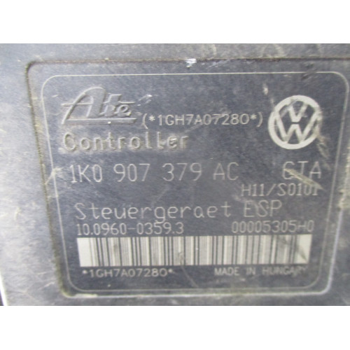 Volkswagen Golf 4 Bora Audi A3 Seat Leon Skoda Octavia ABS Beyni 1K0907379AC 10.0960-0359.3 1K0614517AF 10.0206-0241.4