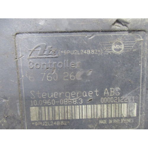 Mini Cooper R50 R51 ABS Beyni 6760266 10.0960-0868.3 34.51-6760265 10.0206-0080.4
