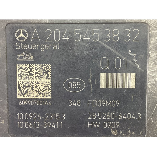 Mercedes W204 ABS Beyni 10.0926-2315.3 A2045453832 28.5260-6404.3 10.0613-3941.1