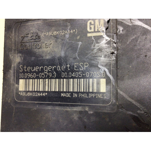 Opel Astra Zafira ABS Beyni 13246537 10.0399-2941.4 10.0960-0579.3