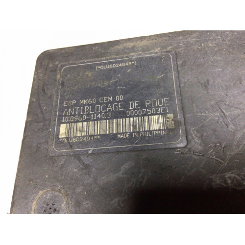 Citroen C5 ABS Beyni 10.0960-1140.3 10.0206-0190.4 9657061980 00007503E1