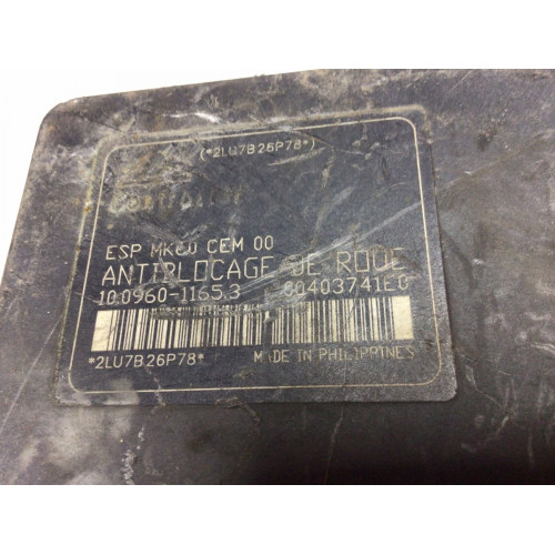 Citroen C5 ABS Beyni 10.0960-1165.3 00403741E0 10.0206-0233.4 9659770580